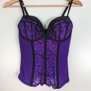 La Senza purple corset size small